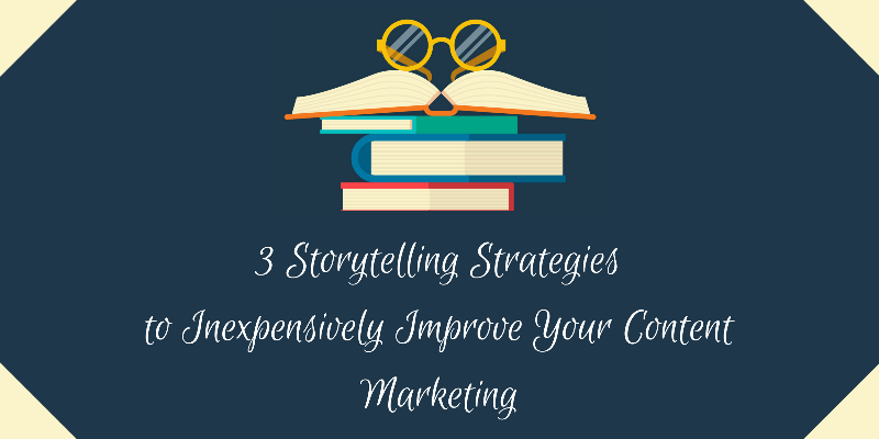 getspokal's tweet photo. 3 #Storytelling Strategies to Inexpensively Improve Your #ContentMarketing https://t.co/yCgCaVQ2B6 https://t.co/Gebw81WMQV