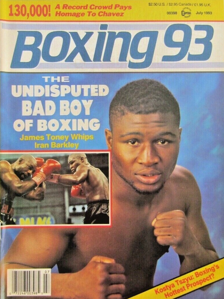 Boxing History on Twitter "The Undisputed Bad Boy of Boxing James "Lights Out" Toney graces