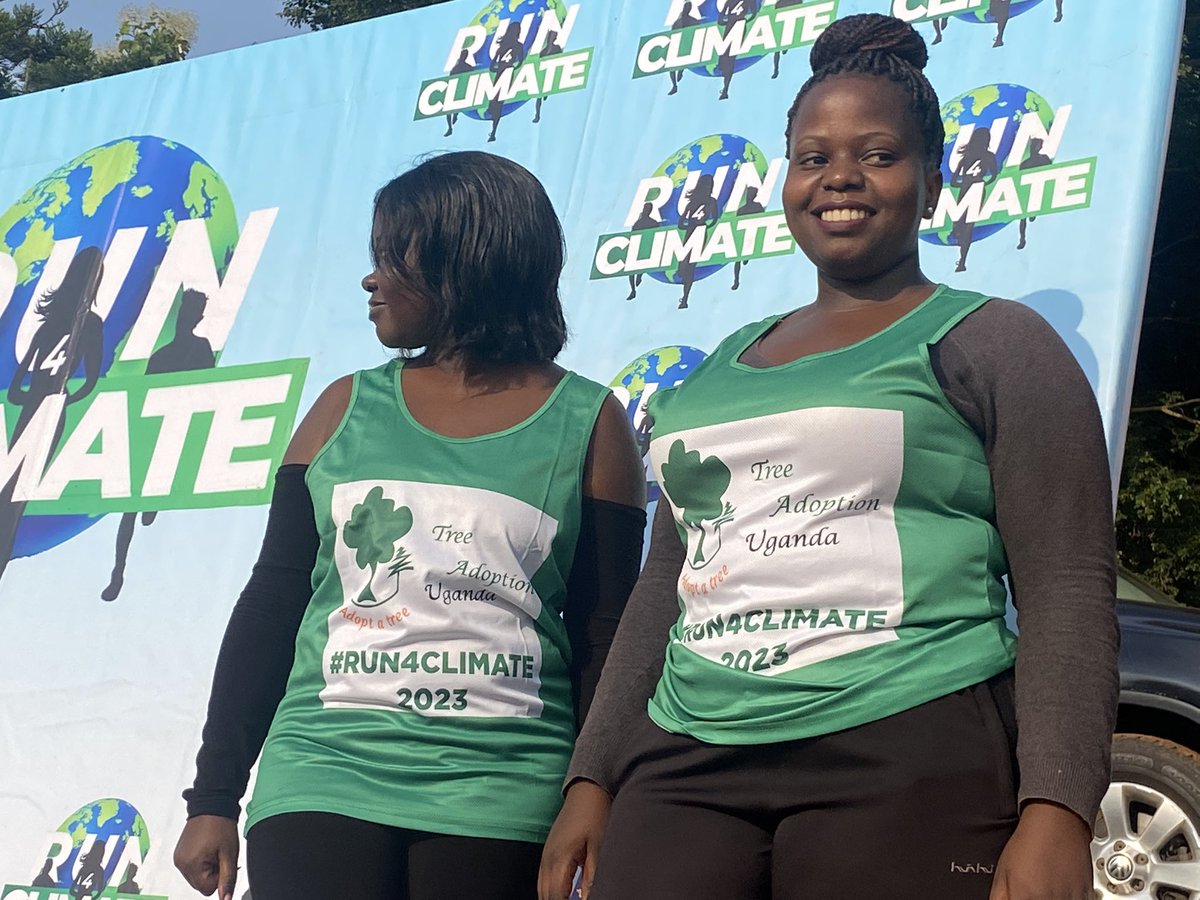 We appreciate part of our team members that were able to represent us at the #Run4Climate organized by @TreeAdoptionUg .
Together let’s keep pushing for actions towards #ClimateJustice.