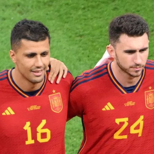 Congratulations to Aymeric @Laporte and Rodri on being crowned 2023 #NationsLeague Champions with Spain! 🇪🇸🏆