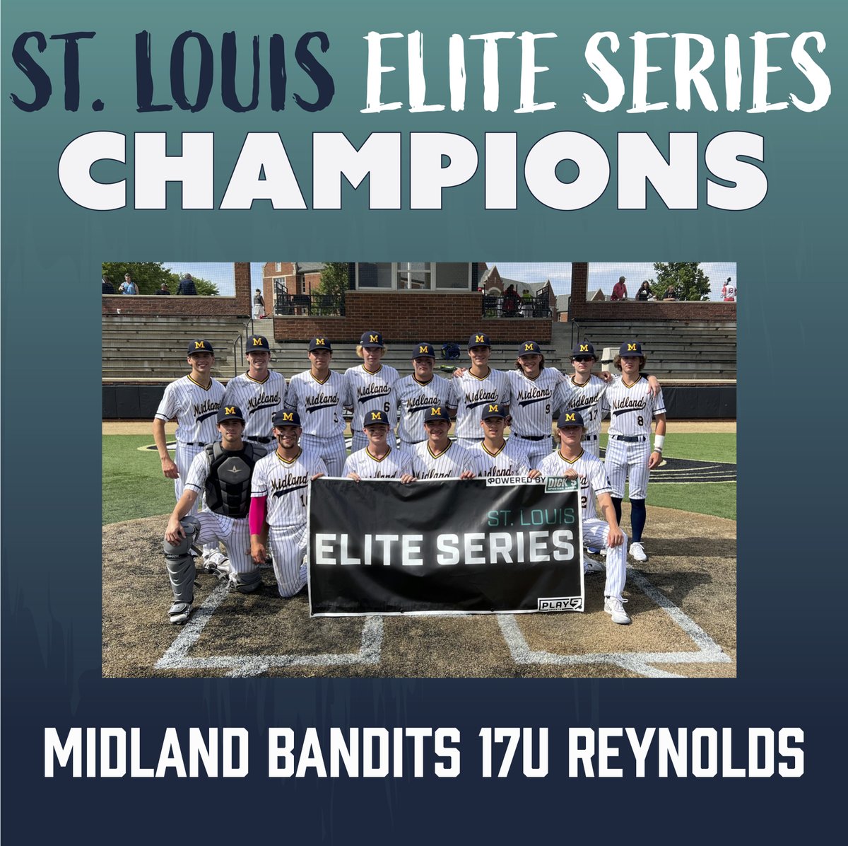 Midland Bandits 17U Reynolds are STL Elite Series Champions!!