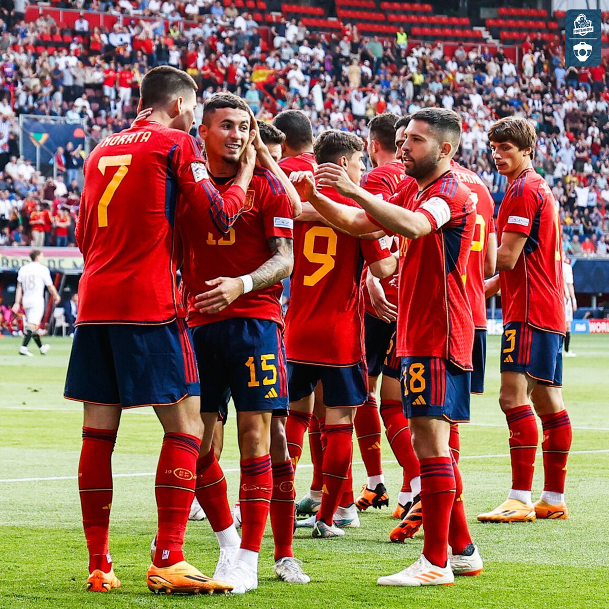 🏆🇪🇸1ere #LigueDesNations pour l'Espagne qui bat la Croatie aux TaB !

Ça nous fait un 3eme vainqueur différent en 3 éditions ! Il va être temps de faire le bilan de cette nouvelle compétition !
