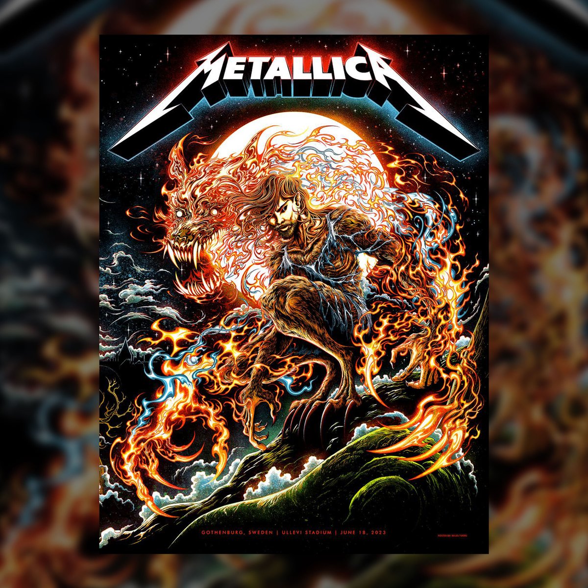 argentinaamber's tweet image. 🇸🇪 GOTEMBURGO🇸🇪
¡Final #NoRepeatWeekend de la gira europea #M72 de 2023! #M72Gothenburg !  Compartimos el póster de la fecha a cargo de @milestsangtyle 🤘😎 #Metallica #MetOnTour  🔥