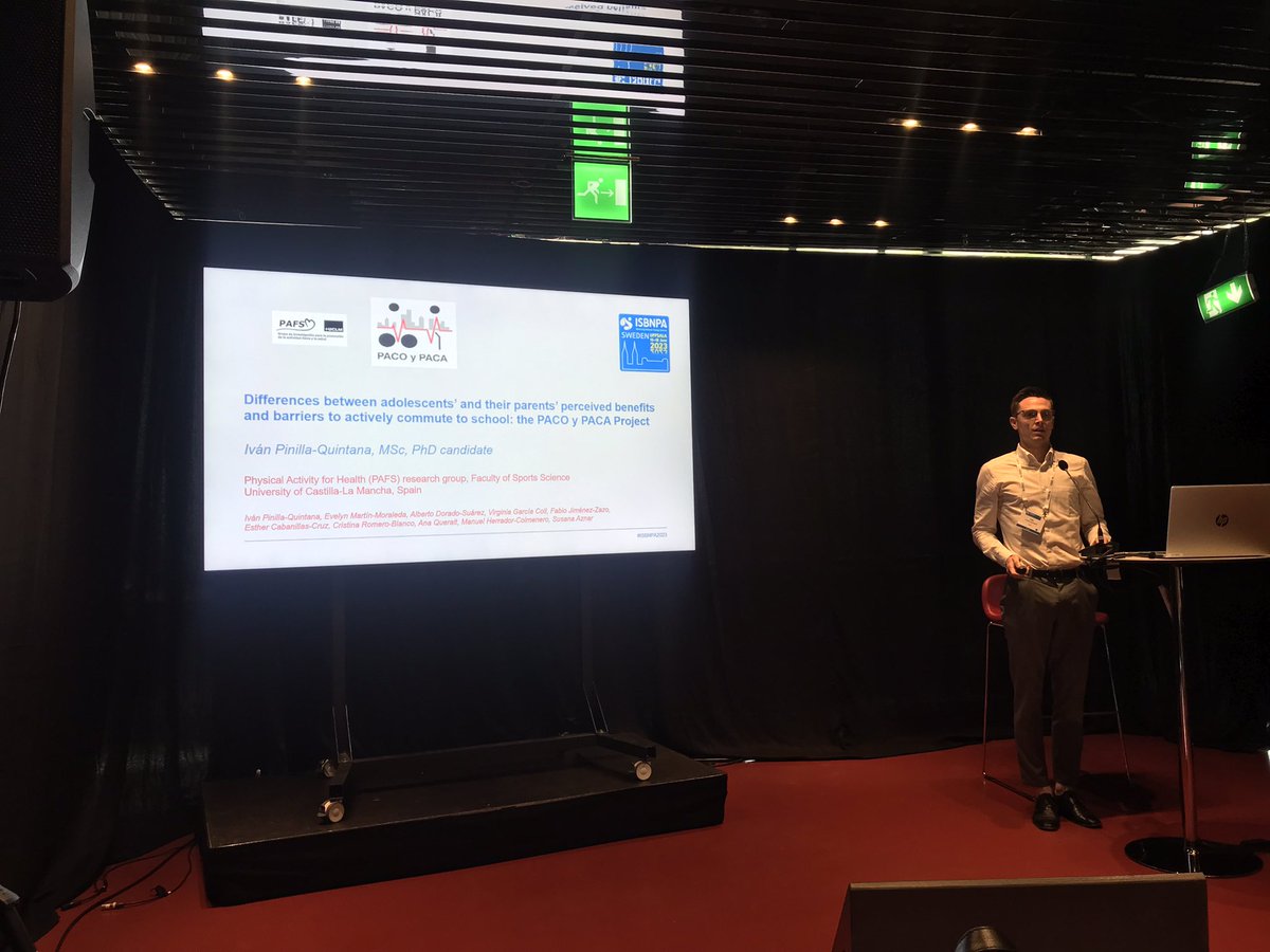 susaznarlain's tweet photo. Excelente presentación del #proyectoPACOyPACA EN #ISBNPA2023 DEL @grupopafs @uclm_es @Evelyn_Moraleda @IP_Quintana https://t.co/fOVWiKYj5A