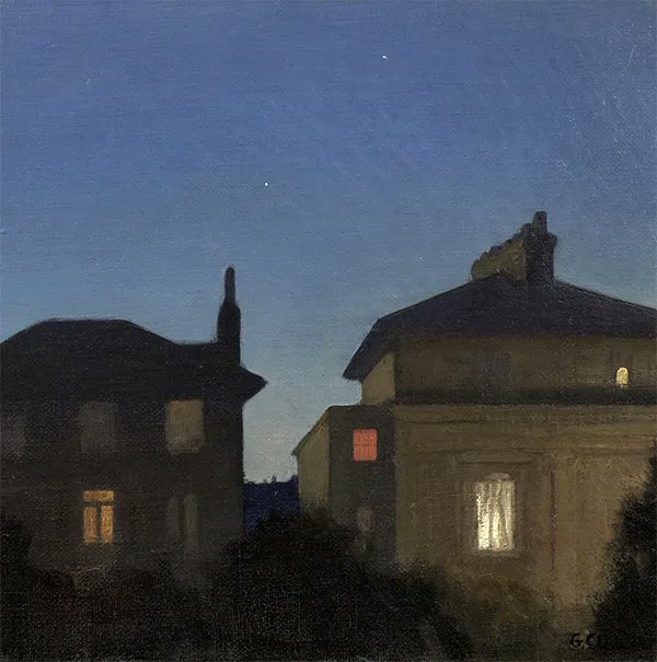 George Clausen ‘Summer Night’, oil on canvas, 20th cent. Also available as part of the George Clausen Collection. Sleep tight.
rathergoodart.co.uk/product/george…