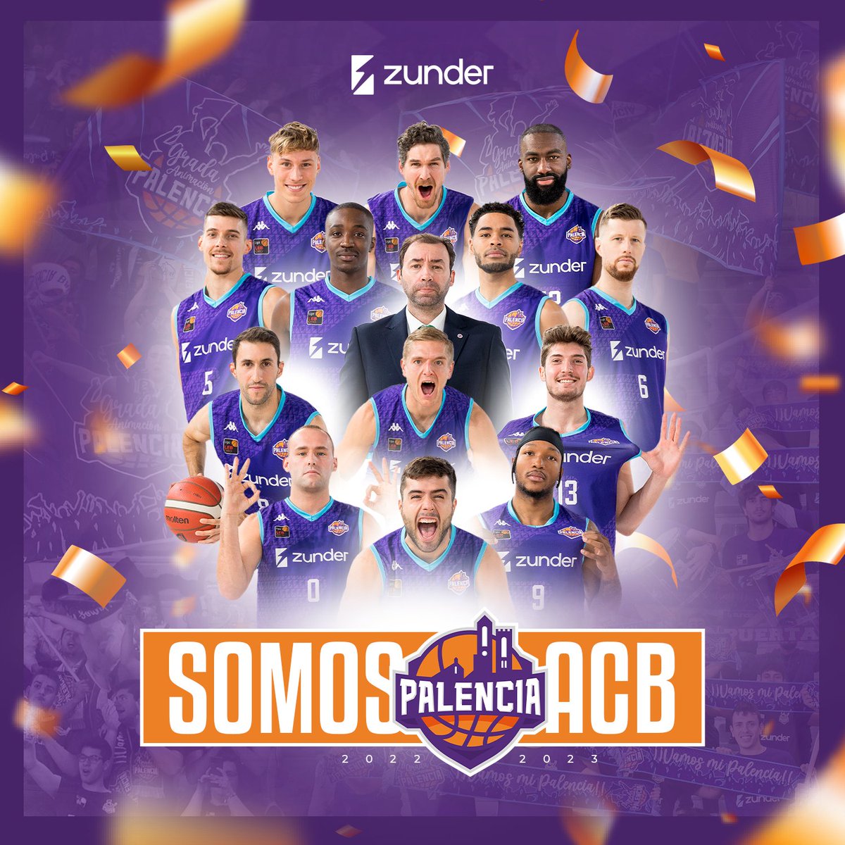 NotInMyHouse26's tweet photo. Este ascenso a @ACBCOM
🏆 va por ti Fernando, allá donde estés 💜💜💜
Celebralo desde el cielo.
Tu @ZunderPalencia hoy ha hecho historia 
#VamosMiPalencia
#VamosCampeon
#PalenciaEsACB https://t.co/HfdRENnU84