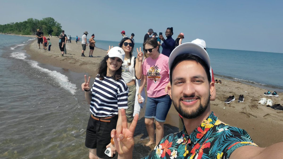 CreateCorrect's tweet photo. Today participants of the CSI-CAT took a trip to Point Pelee National Park. Did you know Point Pelee is the most Southern point of Canadian mainland? @NSERC_CRSNG https://t.co/VYtv9jjp09
