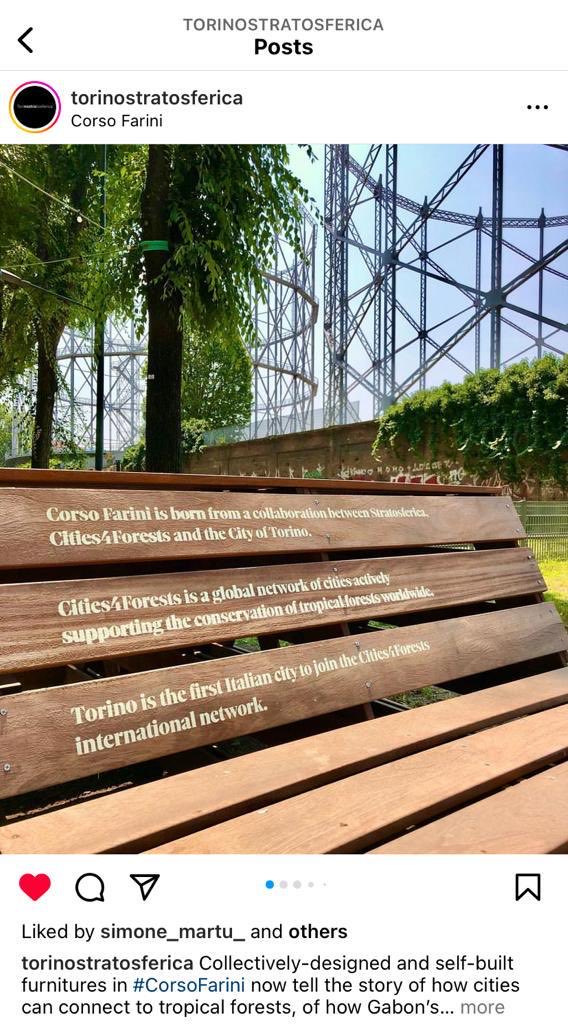 Pilot_Projects's tweet image. We are so happy to see our collaboration in #Turin developing into such beautiful infrastructure for the city! ⁦@Cities4Forests⁩ ⁦@tostratosferica⁩