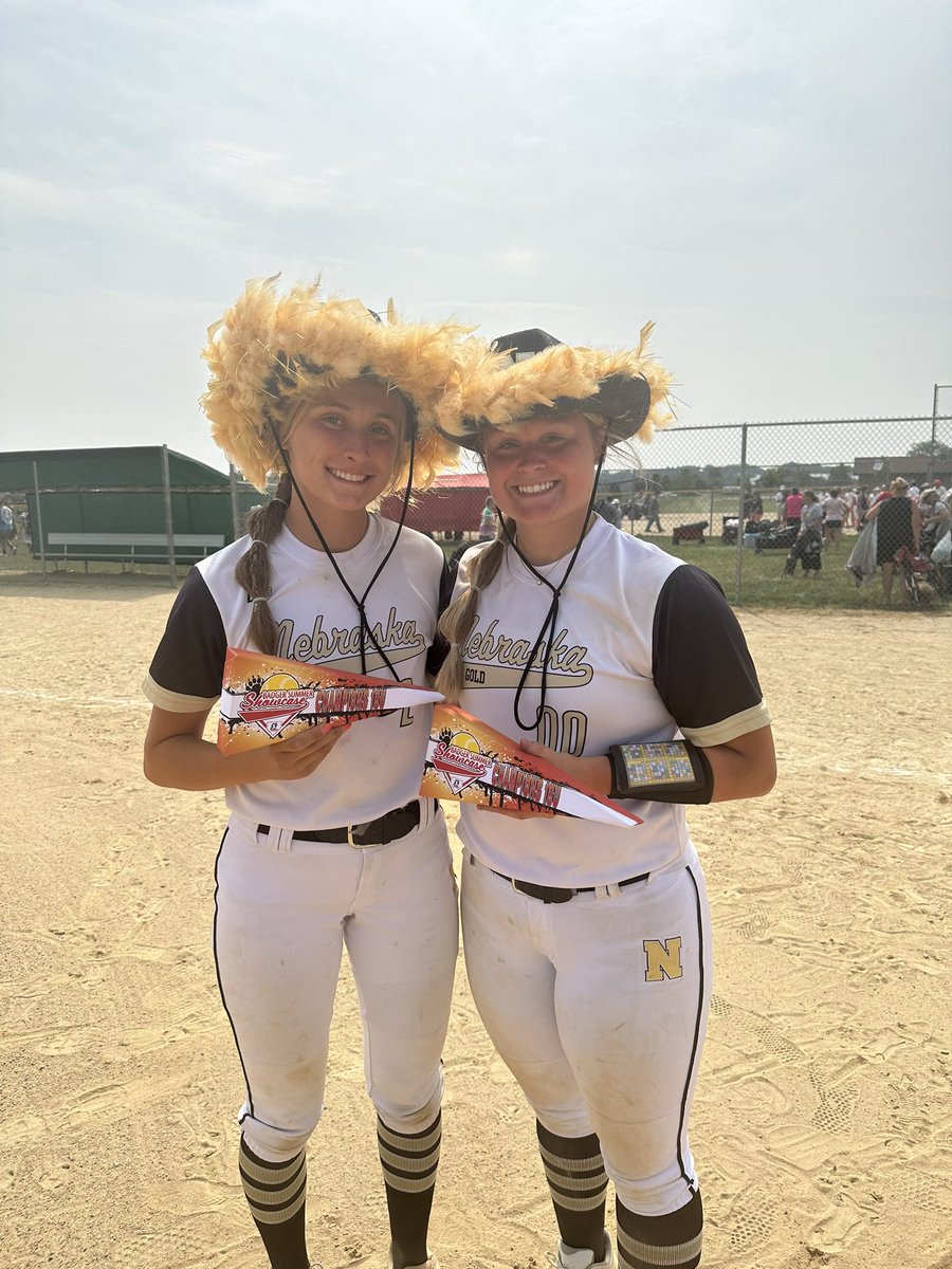 Proud of <a href="/nebraskagold816/">Nebraska Gold 816 Schultz</a> for going 7-0 this weekend and being the Badger Summer Showcase Champions. Way to go ladies! <a href="/AlexHawley24/">Alexandria Hawley</a> <a href="/gretchen0202/">Gretchen Freeman</a>