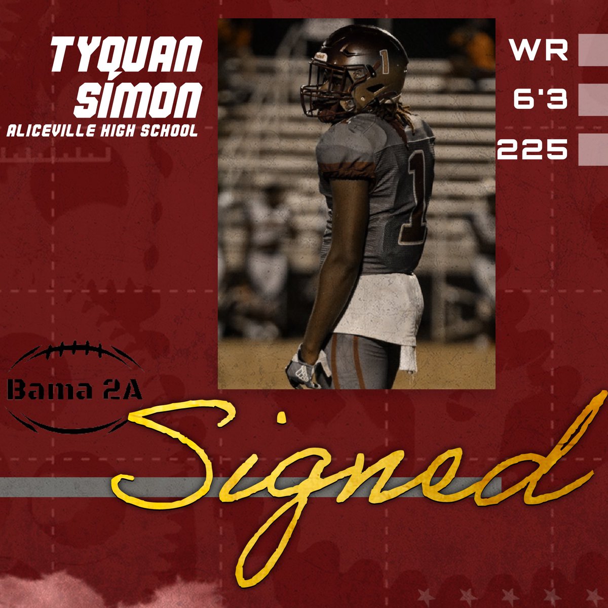 Bama_2A's tweet photo. 🚨New Member🚨
Everyone welcome @TyquanSimon to the Bama 2A Recruiting Platform❗️
#Winners_Win https://t.co/Q0cFDDnKFx