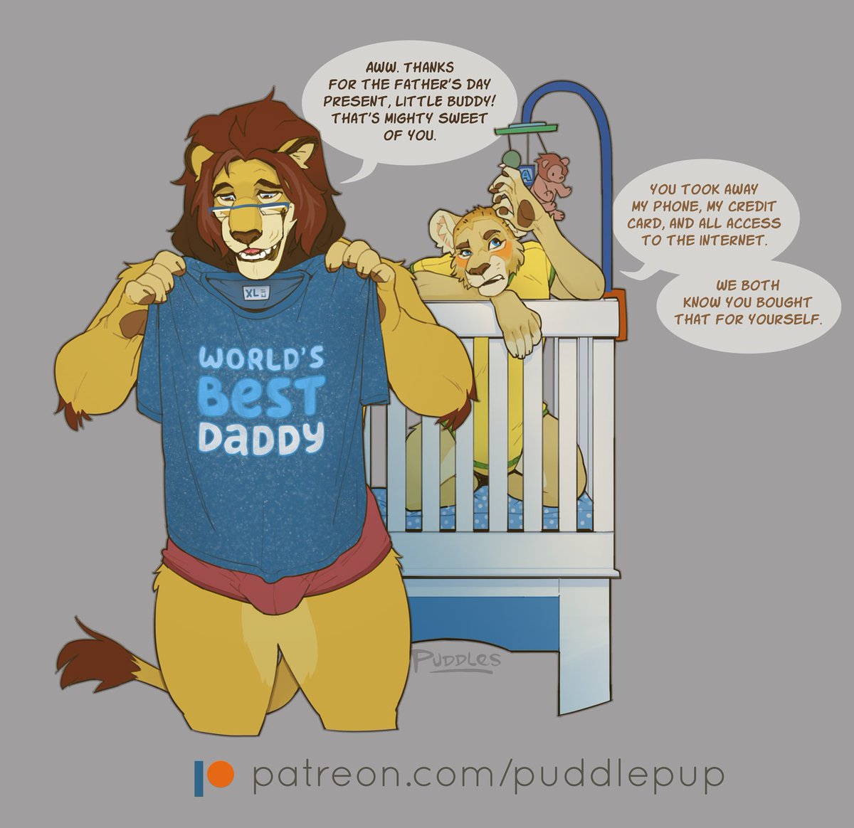Happy Father's Day! ...Though basically every day is Father's Day around these parts.