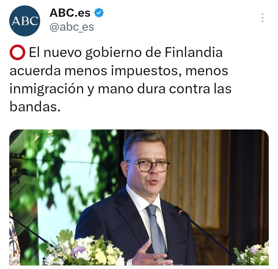 Madre mía que miedo, ha llegado el franquismo a Finlandia.