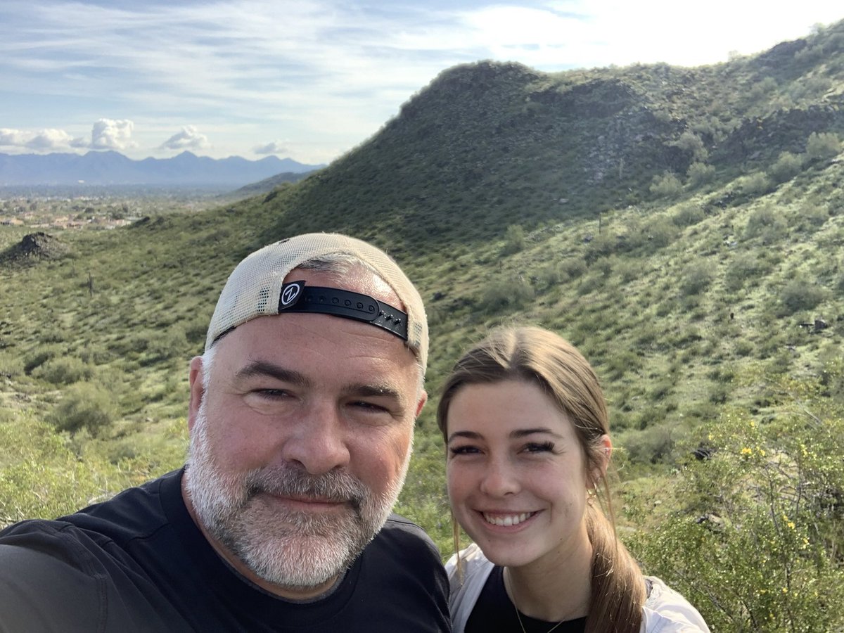 bailiekroll2's tweet photo. Happy Father’s Day to the best girl dad out there! Thanks for being my hiking, travel, and adventure buddy! Have a great day @KrollJeremy https://t.co/MMwYkegyd3