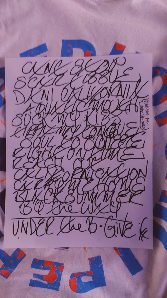 Setlist - Pinkpop - June/18/2023 
Red Hot Chili Peppers 
#RHCP2023 #RHCP #RedHotChiliPeppers #UnlimitedLove #UnlimitedLoveTour @flea333 @chilipeppers @RHCPchad @pinkpopfest