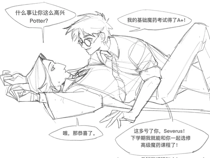 HP/SS
看不懂中文的话可以用翻译器,我懒得搞翻译了😖 