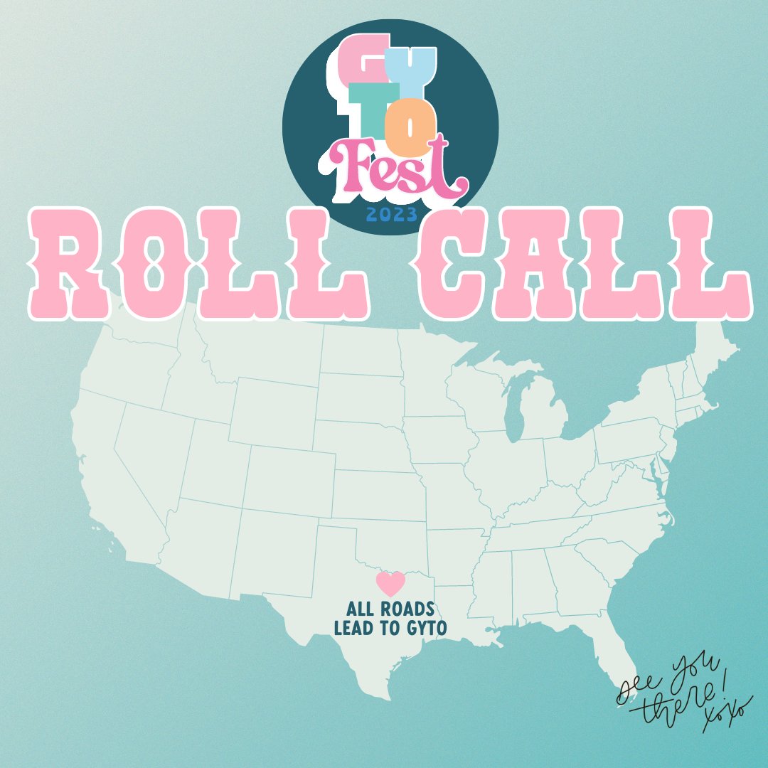 getyourteachon's tweet photo. GYTO FEST ROLL CALL 🫡

We're just ONE WEEK away from Nationals 2023! RETWEET and let us know where you're traveling from! ✈️👇🏼

#getyourteachon #GYTOxDallas #GYTOxNationals #GYTOFest23 #teacherpd #teacherconference #dallasteachers #dallaseducators #teachersrock https://t.co/Vw6aLRV5GG