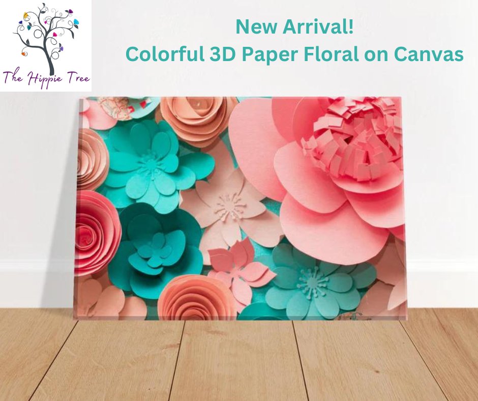 Spread the word and share the beauty! Tag your friends who would adore these captivating 3D florals. Let the world experience the magic of our new arrivals! #newarrivals #canvas #wallart #wallartforsale