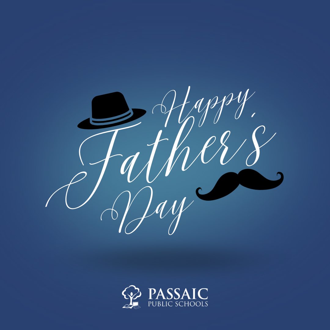 PassaicSchools's tweet photo. 🎉👨‍👧🌟 Celebrating all the amazing dads and father figures out there who play such an important role in our students' lives! 🌟👨‍👧🎉

Thank you for your unwavering love, support, and commitment to your children's education. Happy Father's Day from Passaic Public Schools! 🙌❤️🎉 https://t.co/UBR9pbGRpC