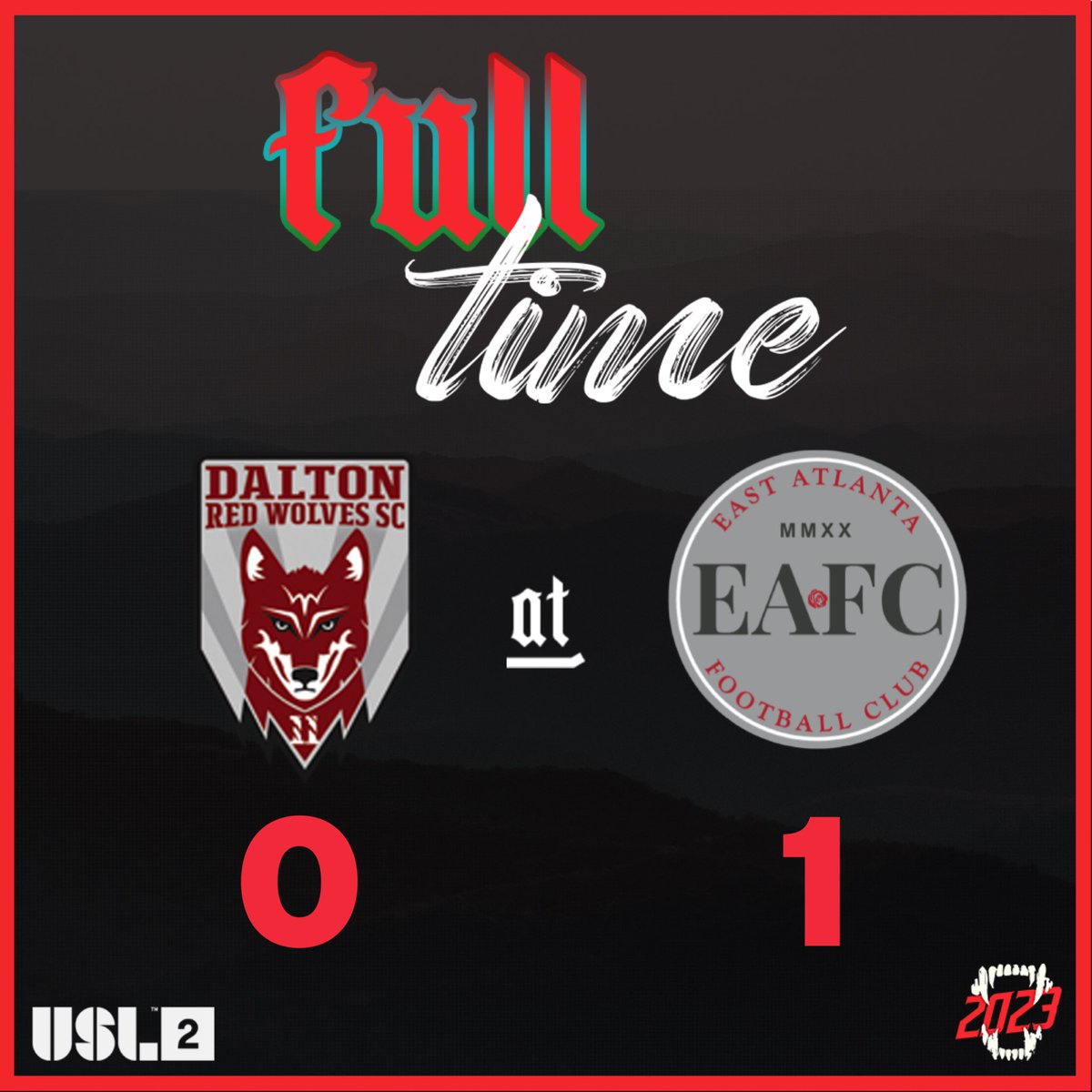 Dalton Red Wolves SC tweet media