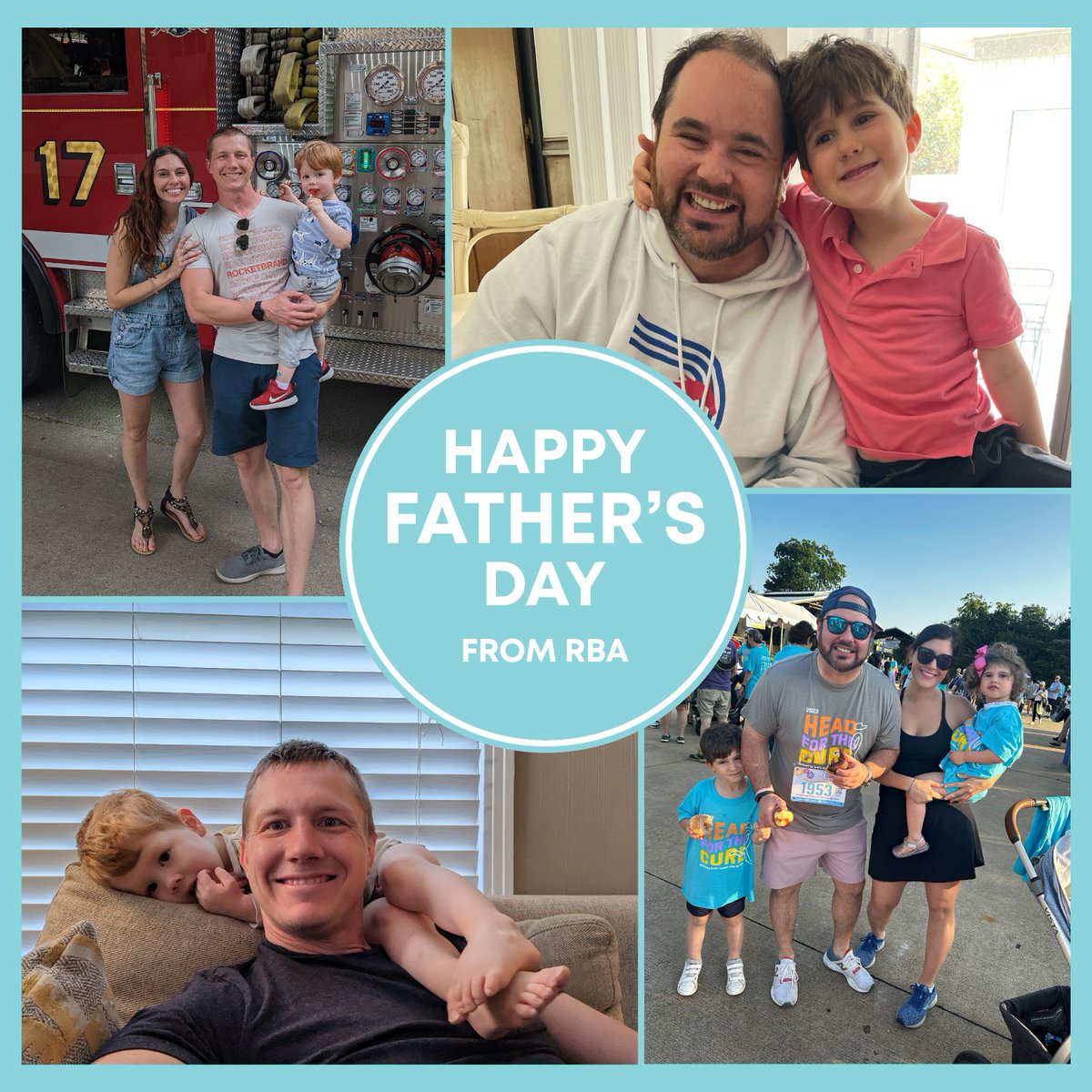 Happy Father's Day to our amazing dads at RBA!! 💙 

We wish everyone a wonderful day full of family-time and celebrating the extraordinary dads in our lives!🌟