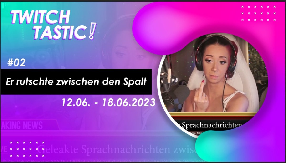 Schaltet ein in die neue Folge von. TwitchTastic: youtu.be/jNTSGGO79C4
Unter anderem mit dabei <a href="/DieDooooni/">DieDoni</a> @SyS_da_Prototyp <a href="/JujuBoeses/">Boeses Juju</a> &amp; xSimpact
Wir freuen uns 🫶🏼
#Twitchtastic #Twitch #Clips #lustig