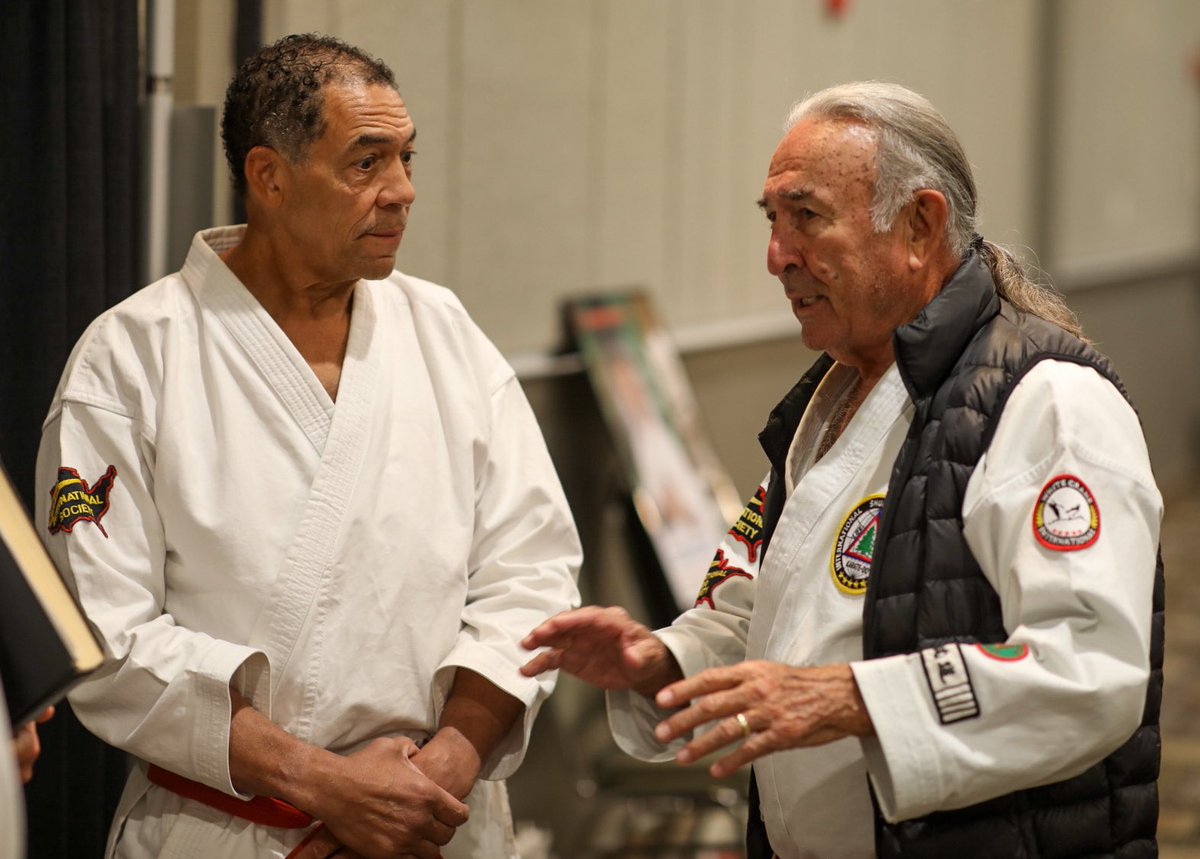 TheChadRyan's tweet image. Just got done hanging out for the weekend with about 200 of the best people you’ll find. I’ve dabbled with more regular training. It’s time I start doing more than just dabbling. 

#karateseminar #shuriryu