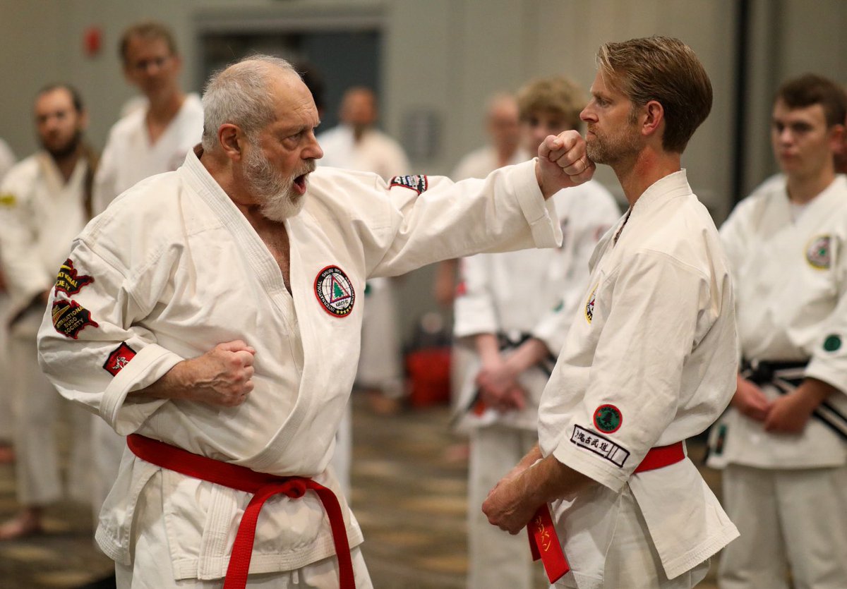 TheChadRyan's tweet image. Just got done hanging out for the weekend with about 200 of the best people you’ll find. I’ve dabbled with more regular training. It’s time I start doing more than just dabbling. 

#karateseminar #shuriryu