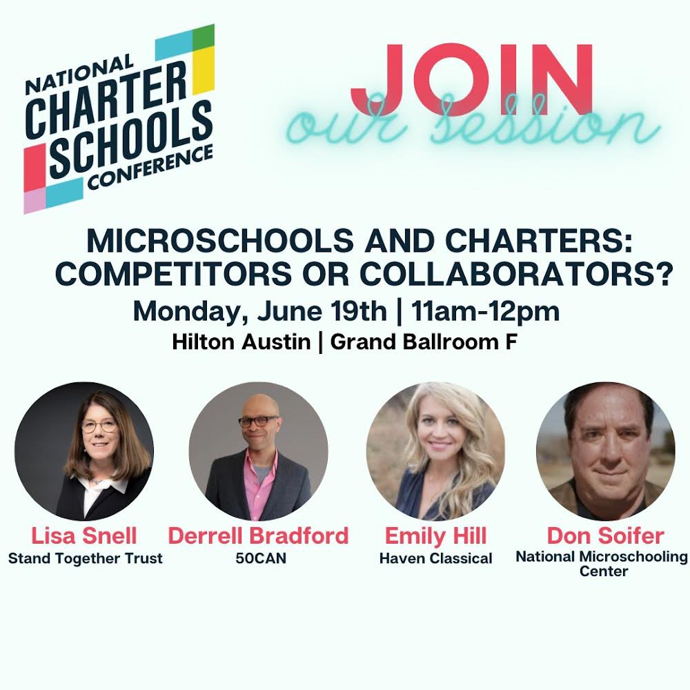 If charter schools can get to microschooling at its transformative, individualized potential, would their authorizers figure out out to permit them? Some are getting close. Join us Monday at #NCSC23 to discuss. @LisSnell @Dyrnwyn @StandTogether @microschooling.