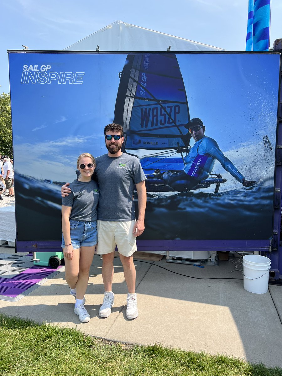 Thank you <a href="/SailGP/">SailGP</a> for having us this past weekend! We had a blast building boats out of recycling and educating folks about single-use plastic. Can’t wait to be back. #sailgp #sailgpusa #sailing #nonprofit #chicagobased
