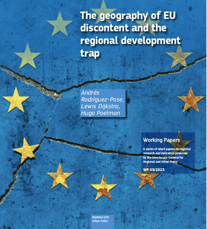The new technical study on 'The Geography of EU Discontent', showing how regions in economic decline are less supportive of 🇪🇺 integration & values, will be discussed tomorrow 19 June at our High Level Group on #CohesionPolicy. ❗️Follow Live at 9h30👉europa.eu/!Xh4xG7