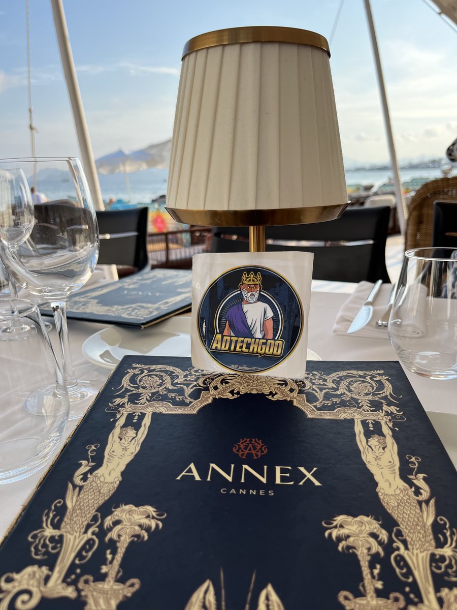 Dinner should be delicious. 👀

#CannesLions2023