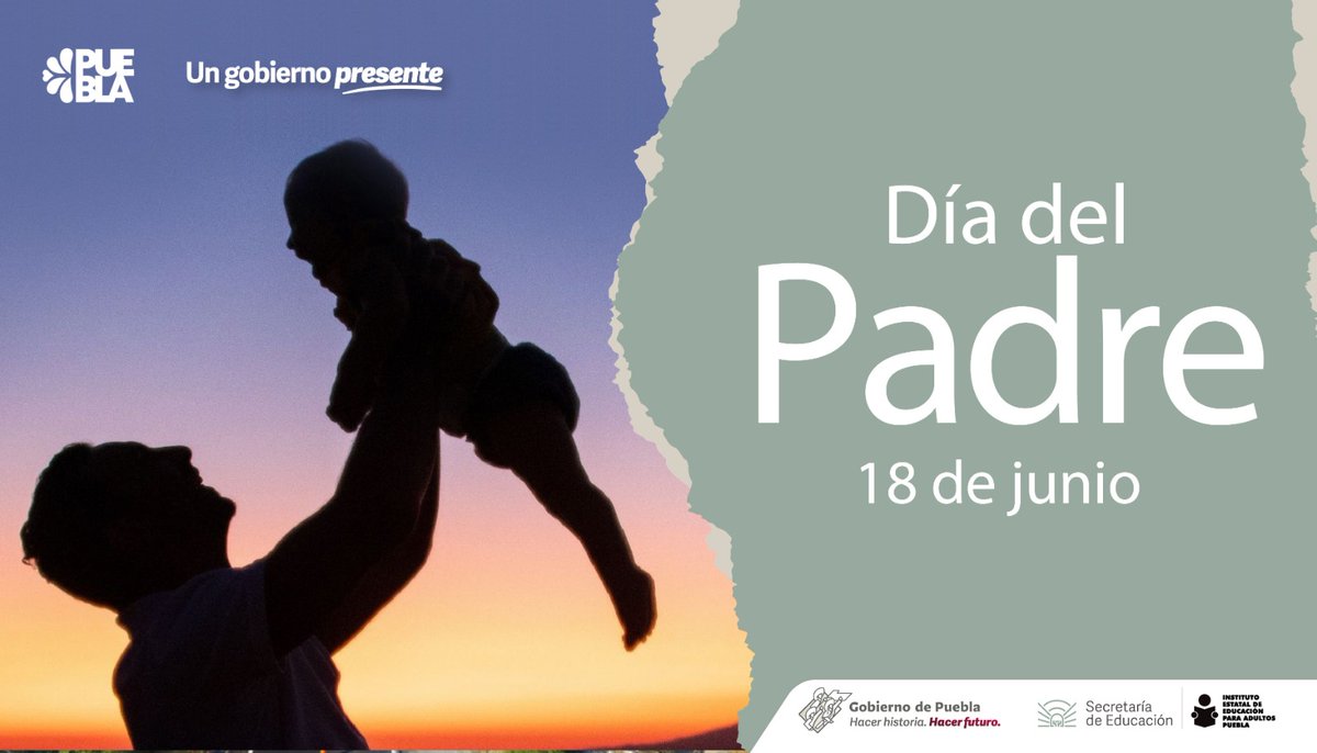 IEEATepeaca's tweet photo. !Feliz día !a todos esos hombres encargados de guiar,servir de ejemplo y ser el héroe  para sus hijos 

    !Gracias Papá y feliz día del padre ♥️! https://t.co/b6kCJj00tQ