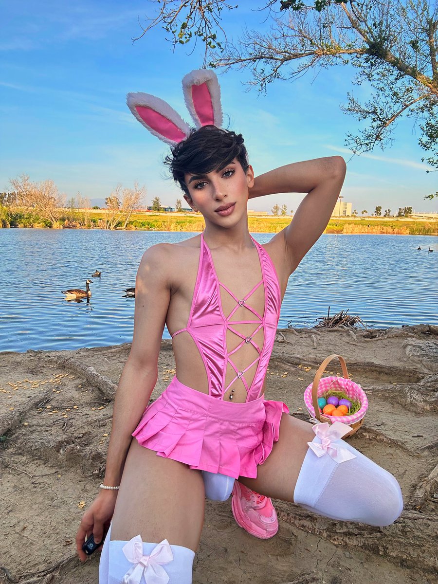 I’m a bunny, can I hop on your dick?🐰💘