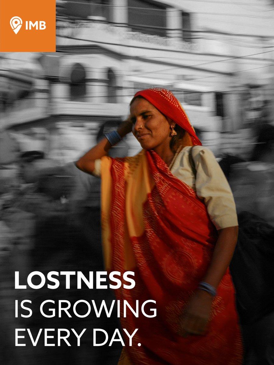 IMB_SBC's tweet photo. Lostness is growing every day.

We will not ignore it. We will reach the nations, no matter the cost.

Over the next 5 years, we’re committed to find and know every people group on earth in pursuit of the Revelation 7:9 vision.

🔗 Learn more at: https://t.co/zWmquXpPwb https://t.co/sj3AOi2622