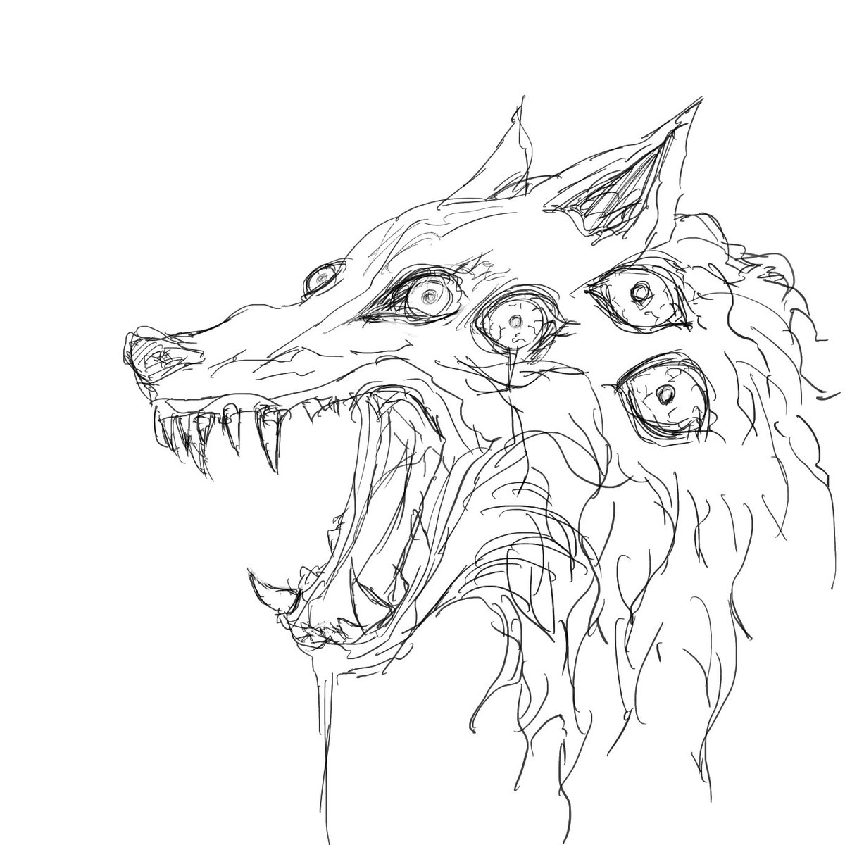 samurai__2077's tweet image. third world teenager gaypop trolls are trolling vogue again.

#drawing #heavymetal #helldog #prague #praha #hellsing #dog
