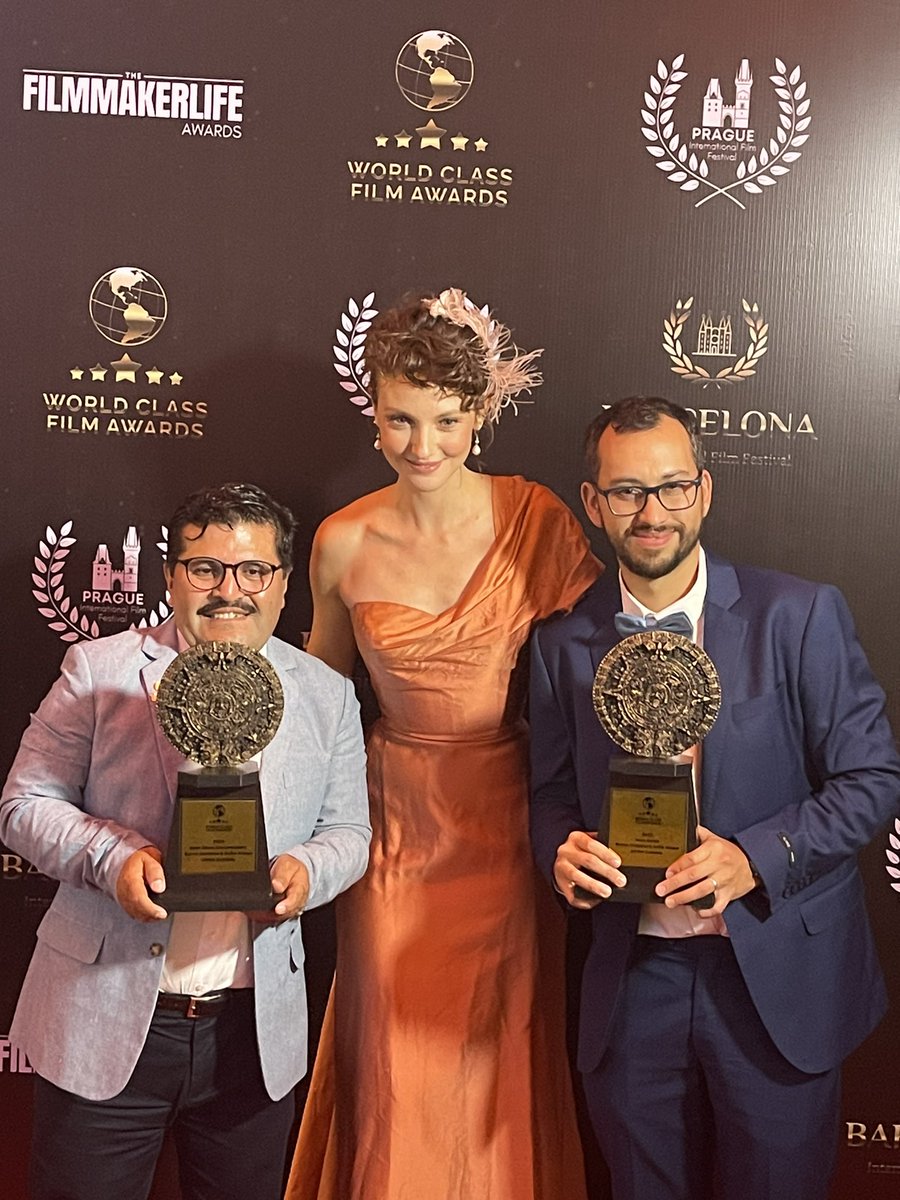 Without a doubt, the constant effort pays off and we were delighted to be part of your dreams. Many congratulations to our winners! For more triumphs! A complete pleasure to have you in Mexico!🎬✨🇲🇽🎥

World Class Film Awards. Be inspired, Be Extraordinary!