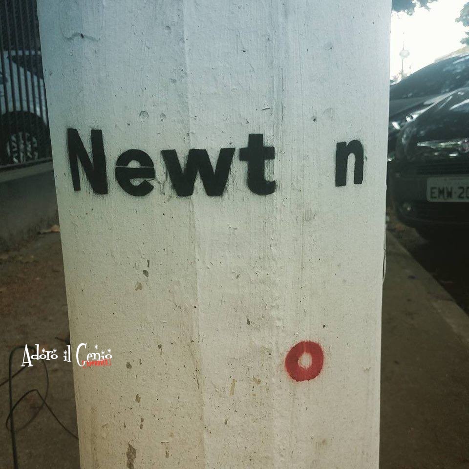 ADORO IL GENIO - IL SEGNO DEL GENIO

Comprendete la gravità di questa immagine...? 

#adoroilgenio #18giugno #Newton #fisica #scienza #cultura #studi #gravità #Gravita #arte #graffiti #streetart #artedistrada