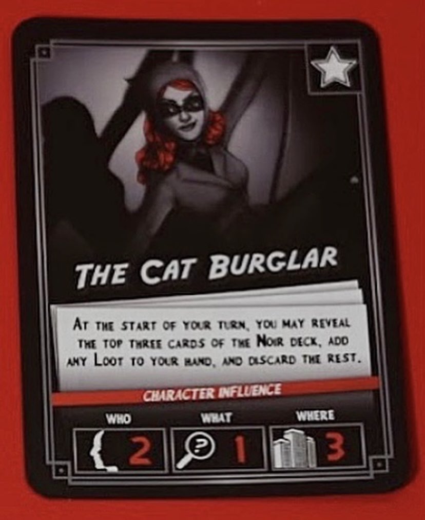 PreviouslyPluto's tweet photo. Staff favorites!

Tianna is one of our newer members. She joined us as one of our talented writers. Her favorite card is the cat burglar. 

“I think she has a cute design that gives me Catwoman vibes. She looks like she can handle herself.” -Tianna

#thebigshuffle #catburglar https://t.co/ST5NTCITY0