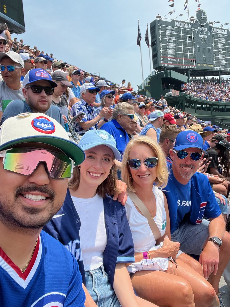 2YNOT26's tweet photo. Carolina Country Music Festival with my youngest daughter last weekend and beautiful historic Wrigley Field game 3 with my oldest.  Truly blessed to have these great women as daughters. https://t.co/HsChaAoeKH