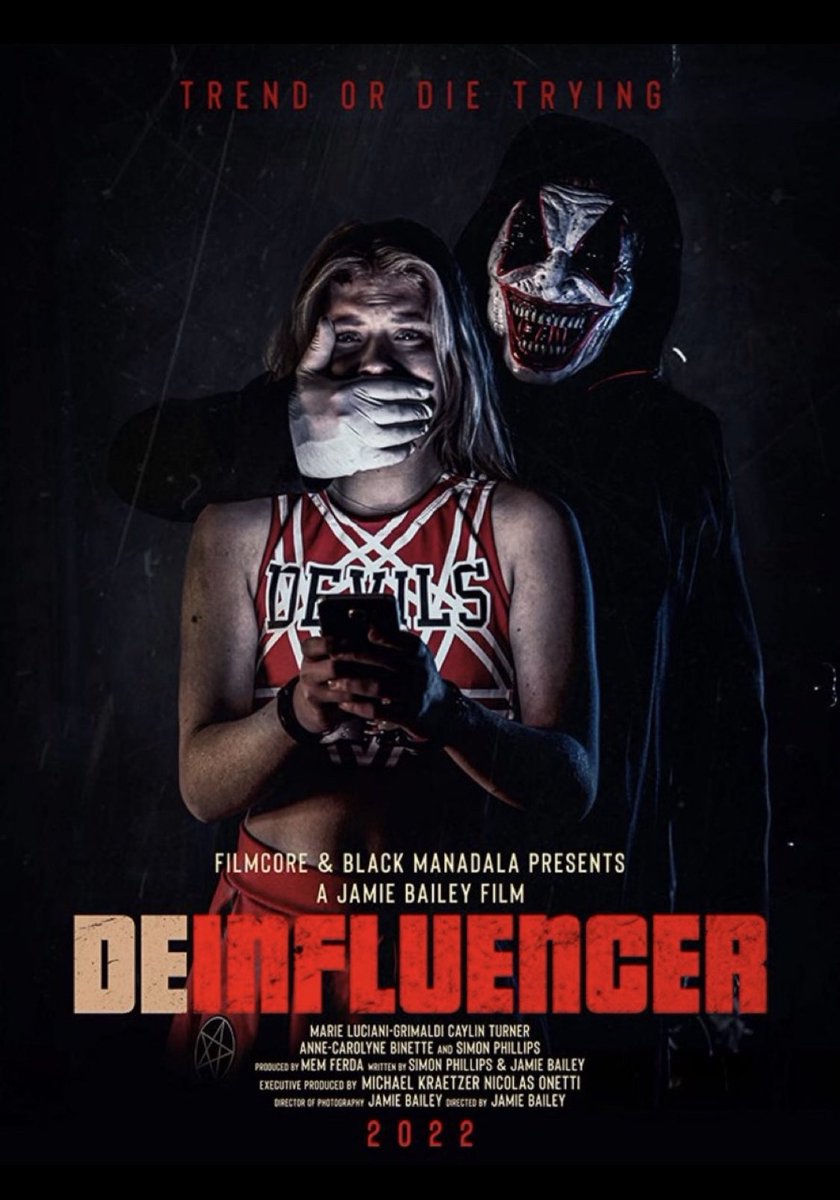 Film 218/365 of the Horror Movie Challenge is Deinfluencer #Horror365Challenge