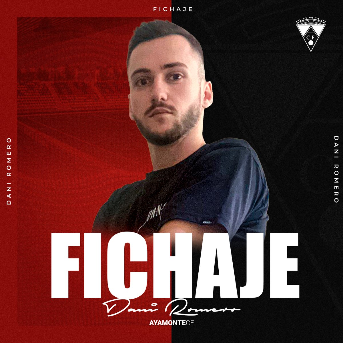 📢 COMUNICADO OFICIAL | Dani Romero nuevo fichaje del #AyamonteCF.
😍 Extremo derecho procedente del Bollullos CF. Coincidió temporada con Ceballos en el Coria CF. Conoce de muy cerca la categoría.

😍¡Bienvenido a Ayamonte Dani!