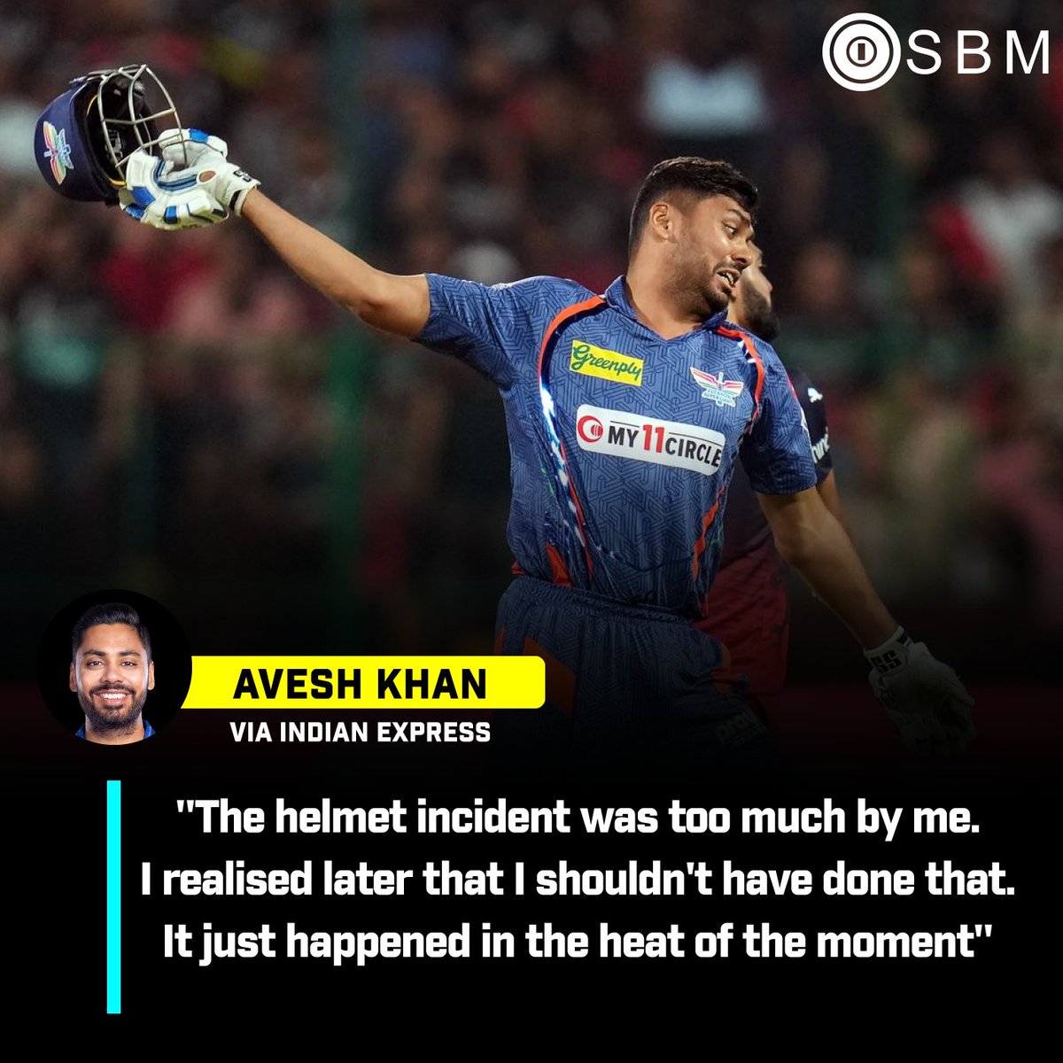 Avesh Kahan opens up on his celebration after LSG's win over RCB in IPL 2023.

#AveshKhan #LucknowSuperGiants #RoyalChallengersBangalore #RCB #LSG #IPL #IPL2023 #IndianPremierLeague #Cricket #SBM