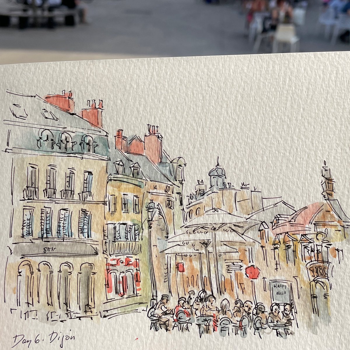 Day 6: We arrived at historic city of Dijon after a day of fun riding on the twisting mountainous Route des Cretes and then some fast straights. 

#dijon #france #travel #traveljournal #art #historic