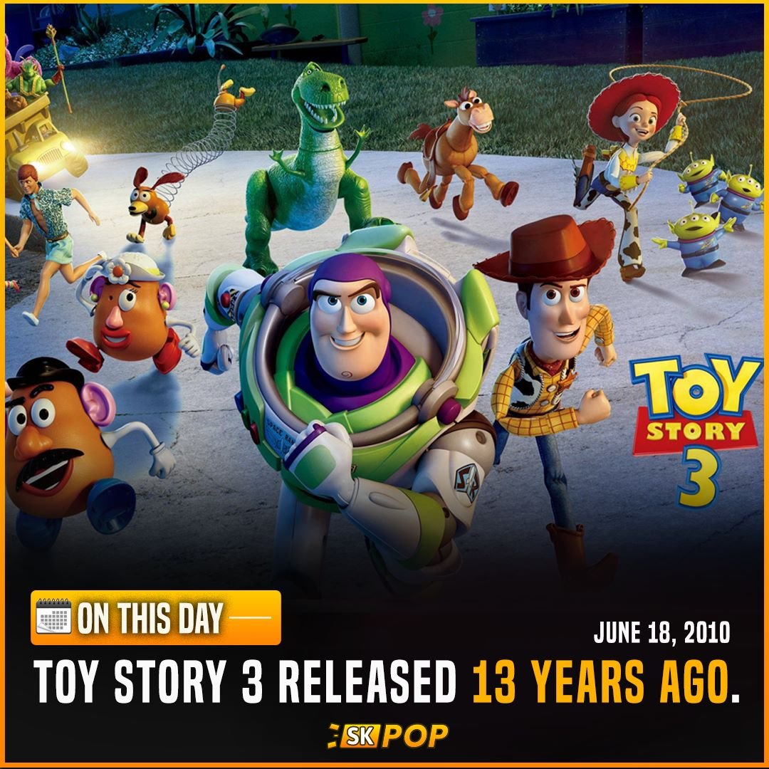 It's been exactly 13 YEARS since #ToyStory3 came out.

Remember when we all thought it was the end for #BuzzLightyear, #Woody, and the entire #ToyStory franchise. 🙃