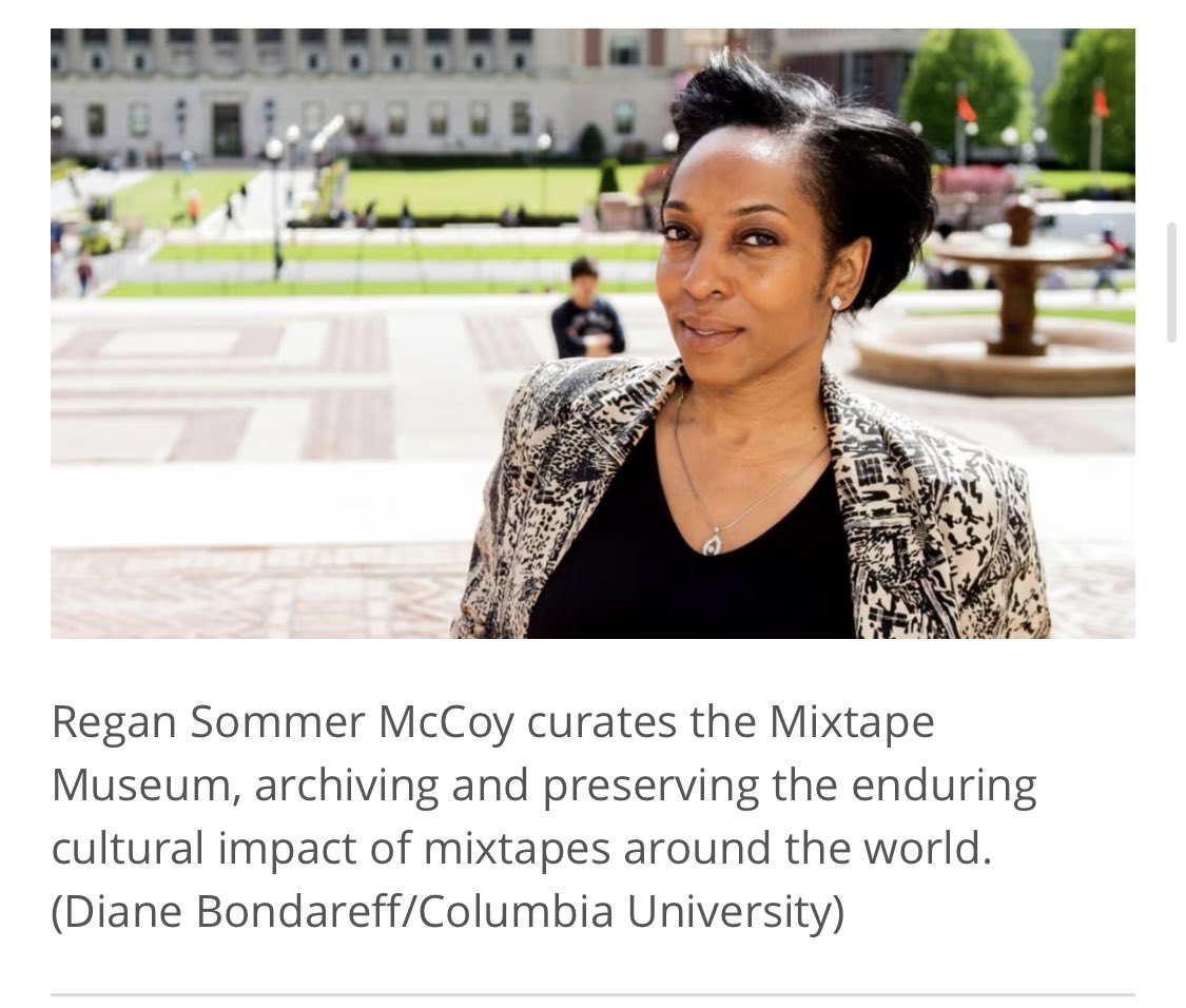 CatouYOW's tweet photo. Loved hearing this discussion with Mixtape Museum curator Sommer McCoy on @sparkcbc. I still have a mixtape from late 80s Jamaica - a treasure. https://t.co/IRaGJdpSYS
