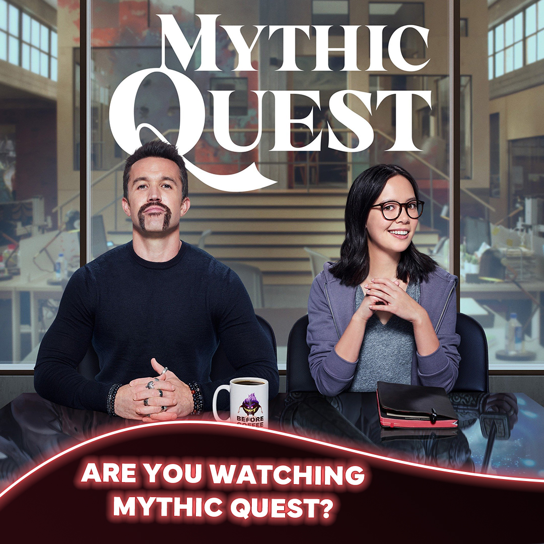 Who’s watching Mythic Quest? 🙋‍♂️

Ever wondered what life at a game studio is like? Then you should definitely check out Mythic Quest! It’s an incredibly relatable show for all of us at StickyLock! Have you seen it? ✨

#SundayVibes #MythicQuest #Gamedev