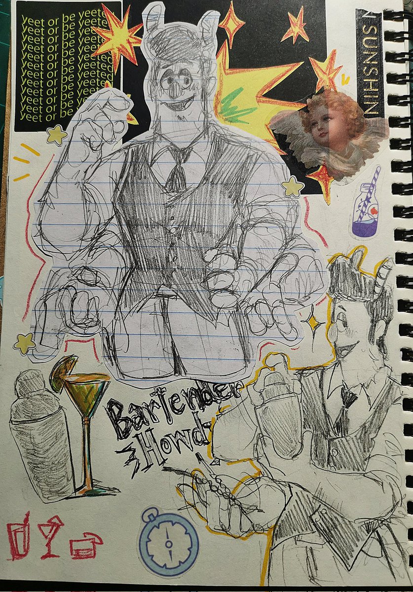 AekkkCoffee's tweet image. Ah! I think I might forget to post this haha 😂
Bartender Howdy 🫶💖

#WelcomeHome #HowdyPillar