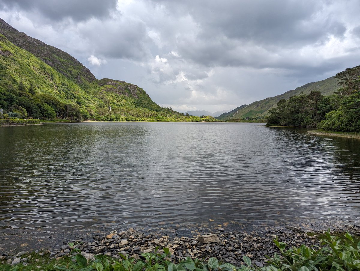 Kylemore Abbey in one of the most stunning geographic locations I've ever experienced