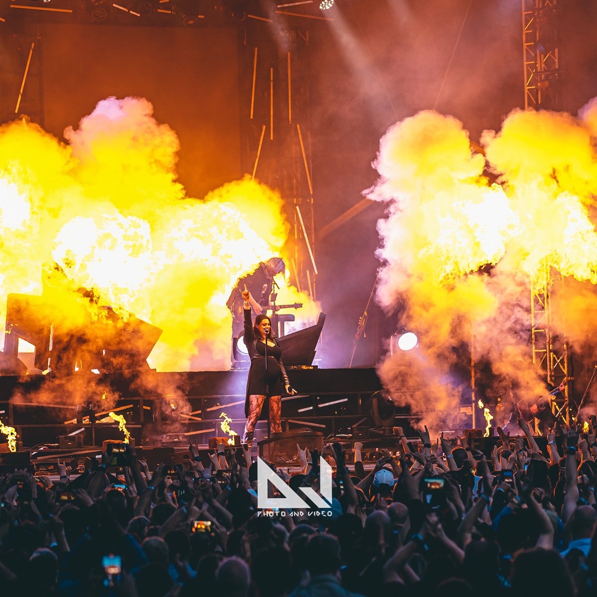 NightwishBand's tweet photo. Thank you Vaasa! What a way to end the headline shows of the Human. :||: Nature. world tour. ❤️ You were all beautiful and full of energy. 🙏

📸 Andy Johansson https://t.co/04FrEphRir