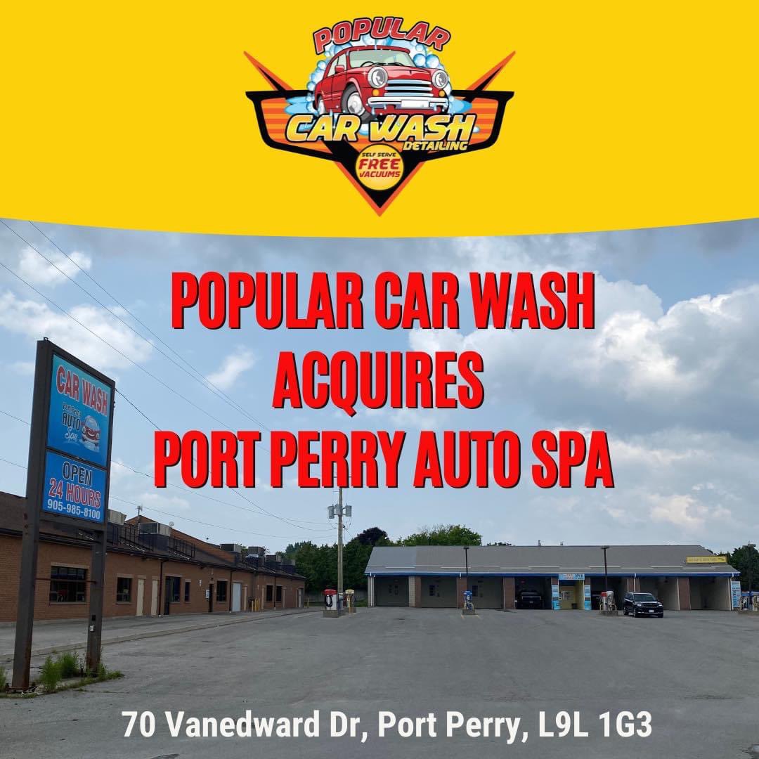 Another successful acquisition of Port Perry Auto Spa, Port Perry. Location features 7 self-serve bays and automated car wash tunnel. Grand Opening will be announced soon!
.
.

#portperry #popularcarwash #newlocation #GrandOpeningsoon #Scugog #Uxbridge #Toronto #WeAreComing